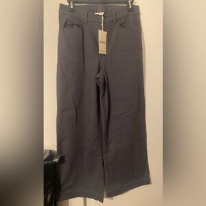 Pact Women's Wide Leg Pants in Charcoal Gray